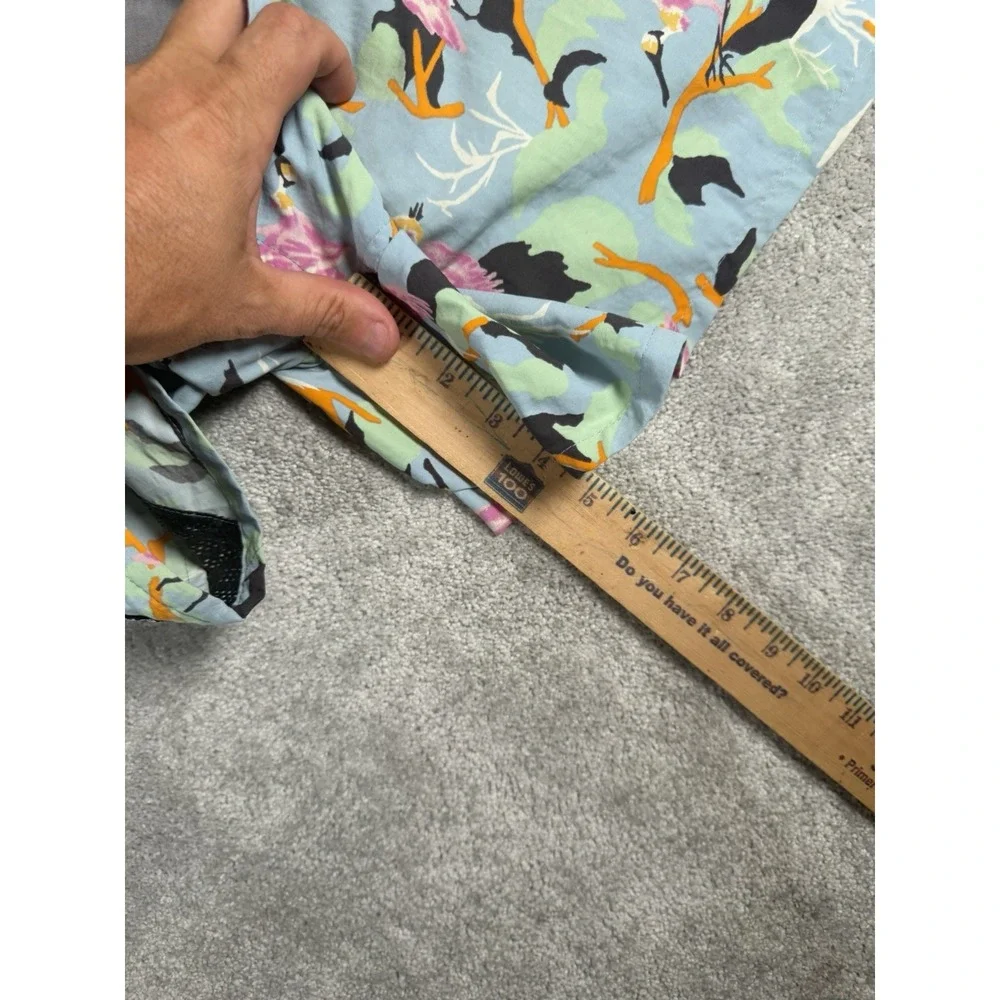 Patagonia Baggies Swim Shorts Mens XS Bird Floral Print 5